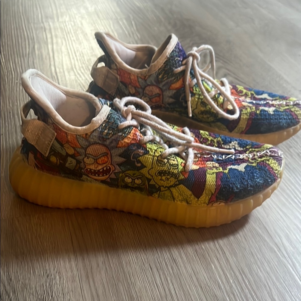 Rick & Morty Yeezy Sneakers